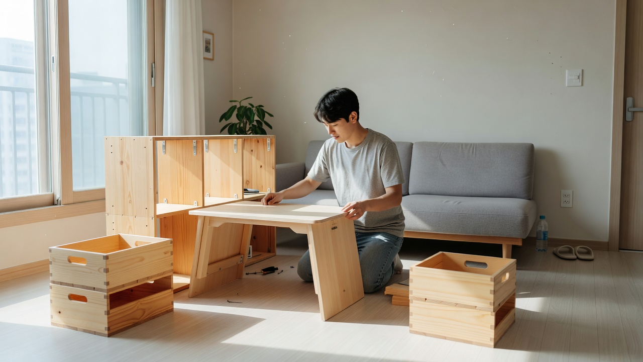 소형아파트 DIY 가구 배치 아이디어