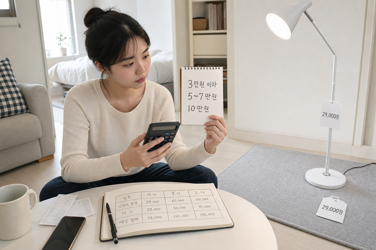 소형아파트 가성비 인테리어 제품 추천 가이드