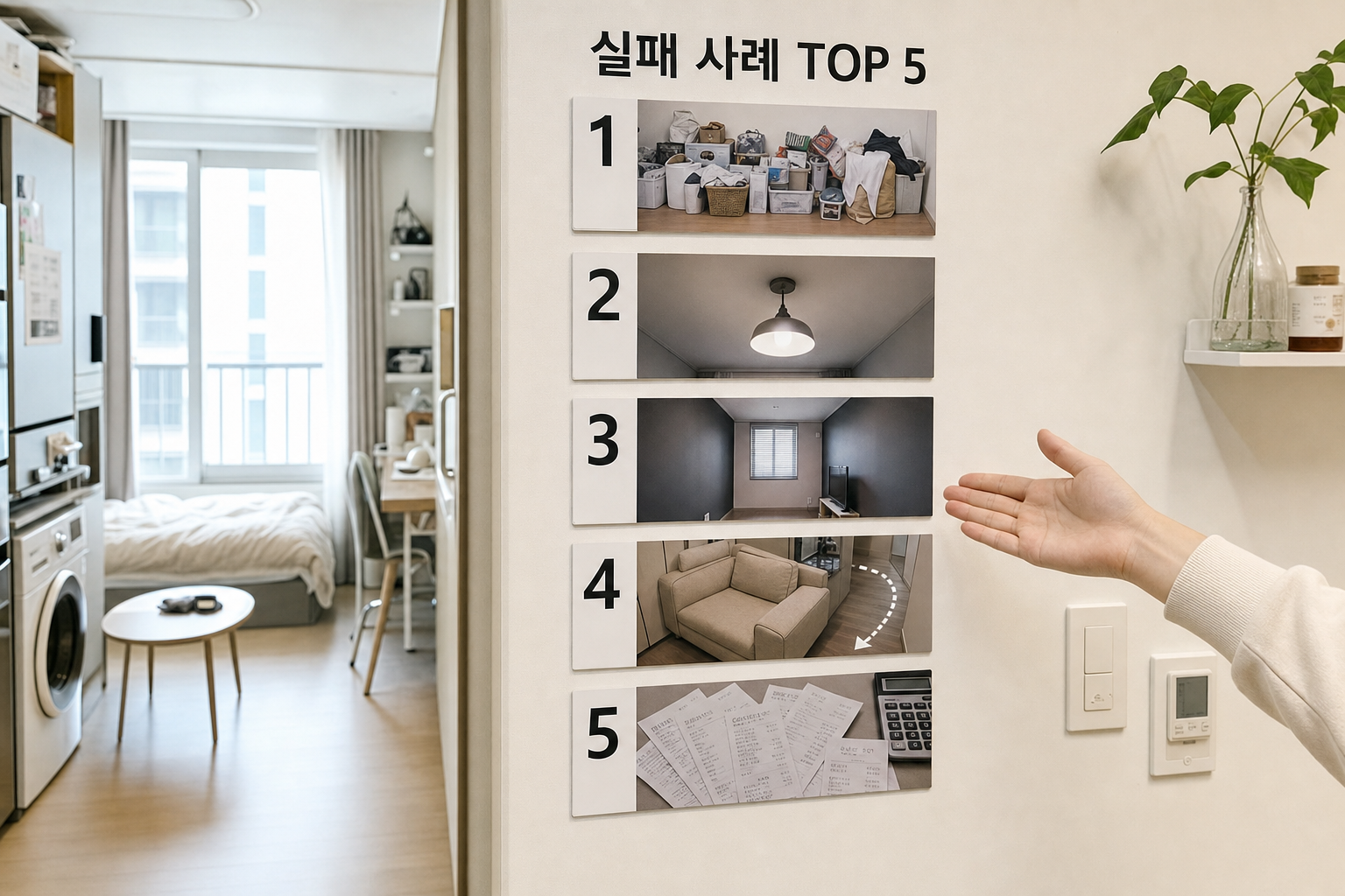 소형아파트 인테리어 후기에서 배운 실패 사례 TOP 5
